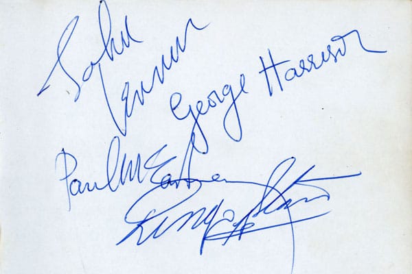 Beatle's Signature